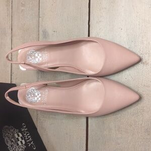 Vince Camuto Sz 9 Slingback Pump Pale Pink